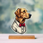 T-shirt vintage patriotique pour chien Retriever d (Neutre)