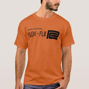 T-shirt Vintage Penn Central Railroad Flexi Flo