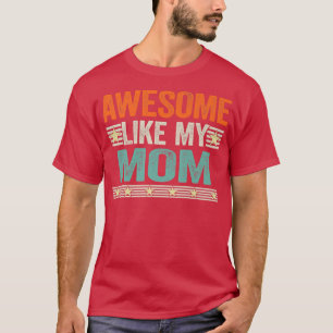 T-shirt Vintage Perdu Awome Comme Ma Maman Hommes Femmes K