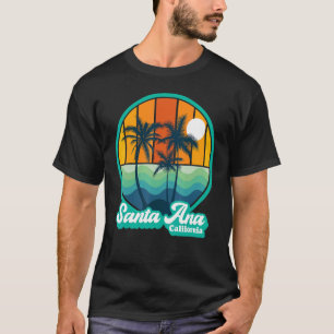 T-shirt Vintage Père Noël Ana California Summer Vacation B