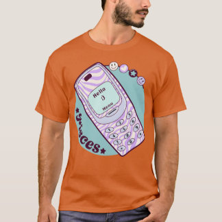 T-shirt Vintage Phone Pisces retro