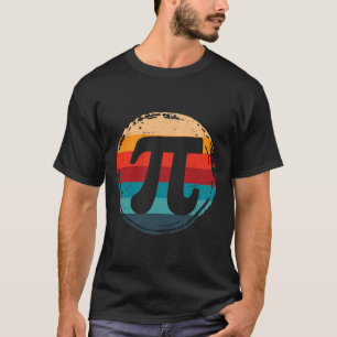 T-shirt Vintage Pi 3.14 Pi Numéro Symbole Math Science