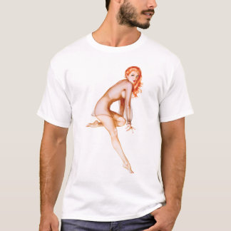 T-shirt Vintage Pinup Girl - Babydoll