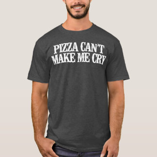 T-shirt Vintage Pizza drôle ne peut pas me faire pleurer S