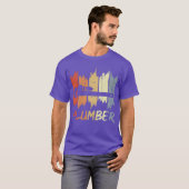 T-shirt Vintage Plumber funny (Devant entier)