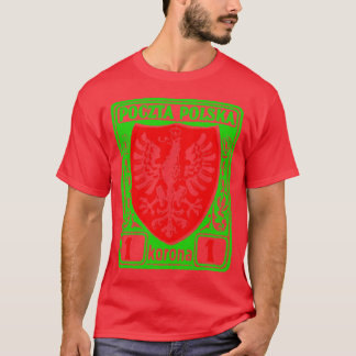T-shirt Vintage PolognePolska Postage Design