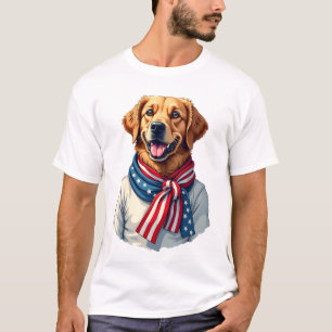T-shirt vintage pour la fête de l'indépendance Gol