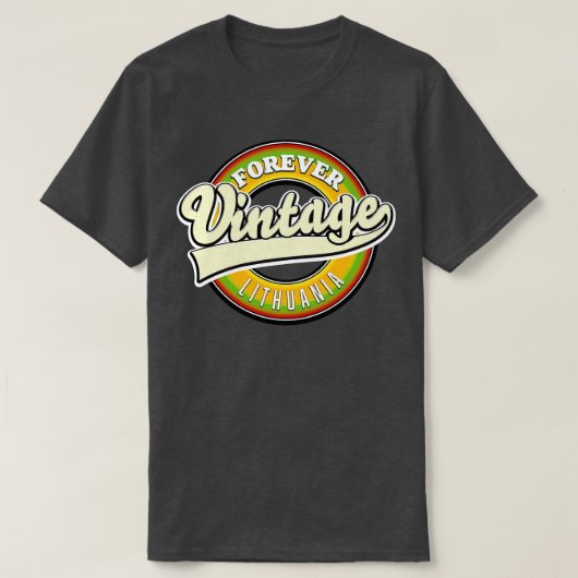 T-shirt vintage pour toujours (Design devant)