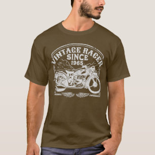 T-shirt Vintage Racer depuis 1965 Retro Motorbike Motorcyc