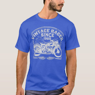 T-shirt Vintage Racer depuis 1985 Retro Motorbike Motorcyc