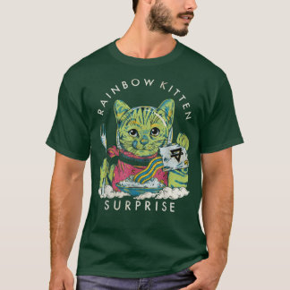 T-shirt Vintage Rainbow Kitten Surprise 