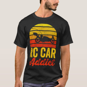 T-shirt Vintage rc voitures course ou racer rc voiture coo
