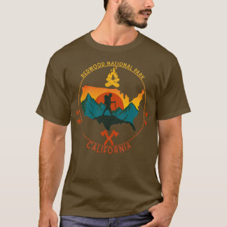 T-shirt Vintage Redwood National Park Californie 22