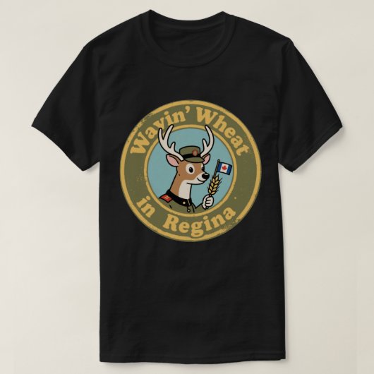 T-shirt Vintage Regina Saskatchewan (Design devant)