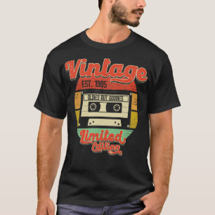 T-shirt Vintage Rétro 1985 Cassette Bande Oldies Mais Good