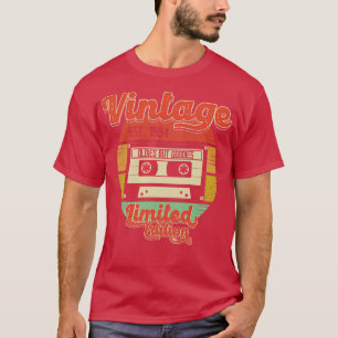 T-shirt Vintage Rétro 1994 Cassette Audio Vieilleries Mais