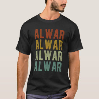 T-shirt Vintage rétro Alwar City India