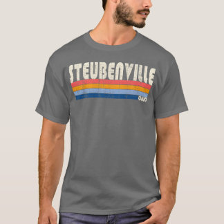 T-shirt Vintage Rétro Années 70 80 Style Ville Natale De S