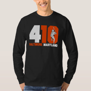 T-shirt Vintage Rétro Baltimore 410 Indicatif régional Bas