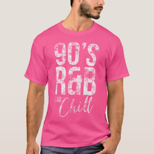 T-shirt Vintage Retro Cool I Love 90'S Rb Chill Rb Music