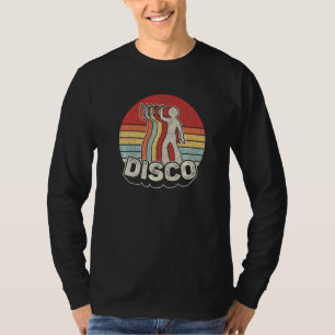 T-shirt Vintage Rétro Danse Disco des années 70 1