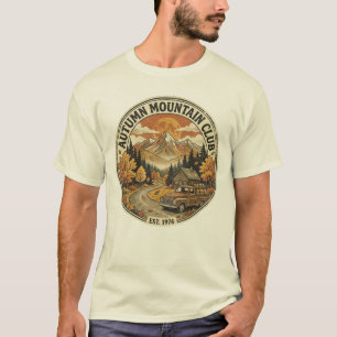 T-shirt vintage rétro des années 1970 Club de mont
