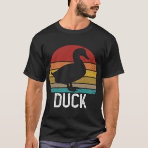 T-shirt Vintage Retro Duck Sunset les années 70 80s 90s Du