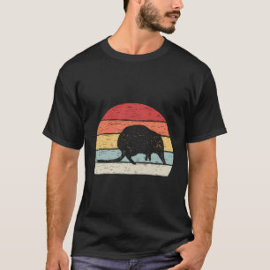 T-shirt Vintage Retro Eléphant Shrew Jumping Shrew Sengi