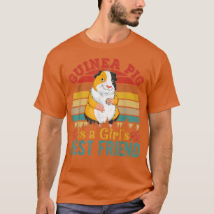 T-shirt Vintage Retro Guinea Pig est le meilleur ami d'une