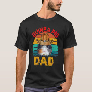 T-shirt Vintage Retro Guinée papa porc jumeler famille vis