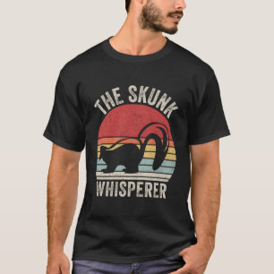 T-shirt Vintage Rétro Le Whisperer Skunk