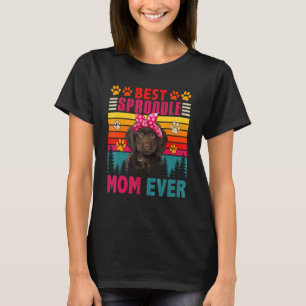 T-shirt Vintage Retro Meilleur Sproodé Maman Jamais mignon