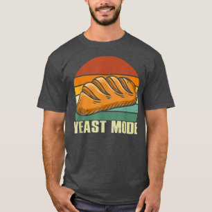 T-shirt Vintage Retro Mode levure Pain boulangerie boulang