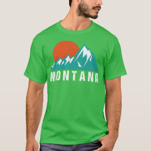 T-shirt Vintage rétro Montana