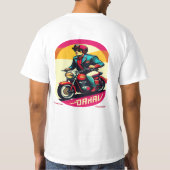 T-Shirt vintage Retro Motorcycle Designs - (Dos)