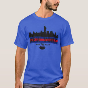 T-shirt Vintage Retro New York Skyline 716