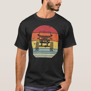 T-shirt Vintage Retro Off Road Off Road 4x4