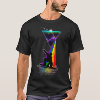 T-shirt Vintage Retro Prism Snowboard