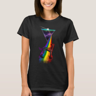 T-shirt Vintage Retro Prisme Italienne Greyhound