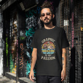 T-shirt vintage Retro Sunset pour graphisme