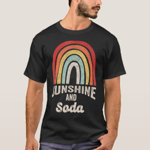 T-shirt Vintage Retro Sunshine Et Soda Summer 4