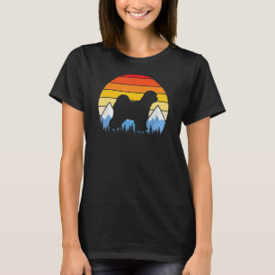 T-shirt Vintage Rétro Tibétain Terrier T Chemise Tibétain