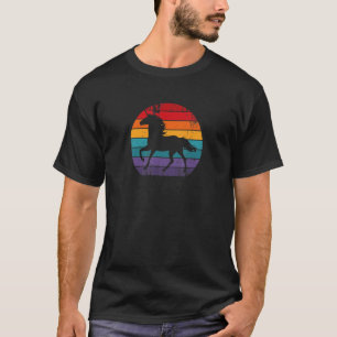 T-shirt Vintage Retro Unicorn les années 70 80s Sunset 6