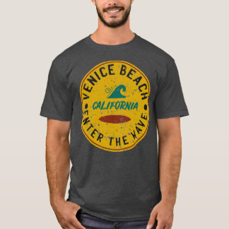 T-shirt Vintage retro venice beach california