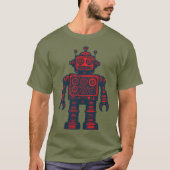 T-shirt Vintage Robot (Devant)