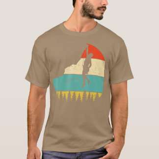 T-shirt Vintage Rock Escalade Mountain Climat