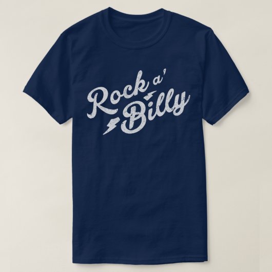 T-shirt Vintage Rockabilly (Design devant)