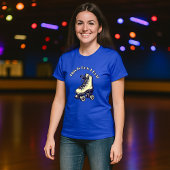 T-shirt Vintage Roller-Skate Template