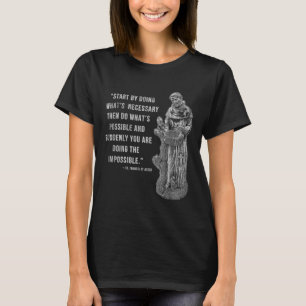 T-shirt Vintage Saint François De Isi Citation Tee - shirt