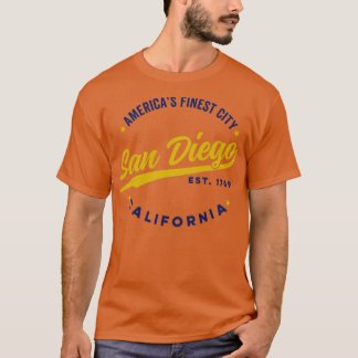 T-shirt Vintage San Diego Americas Meilleur en Californie